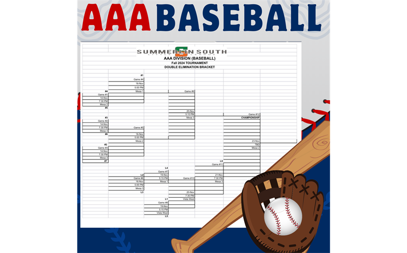 AAA Baseball Playoff Bracket