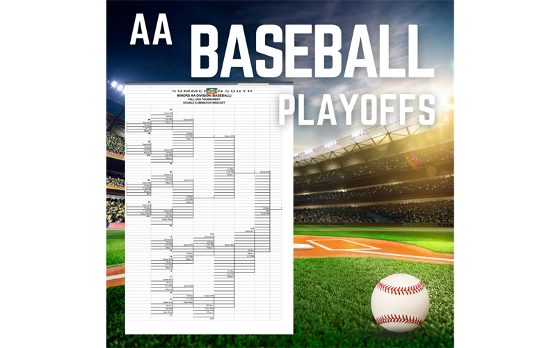 AA Baseball Playoff Bracket